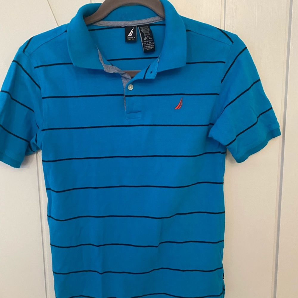 Nautica polos size 14/16 Lot